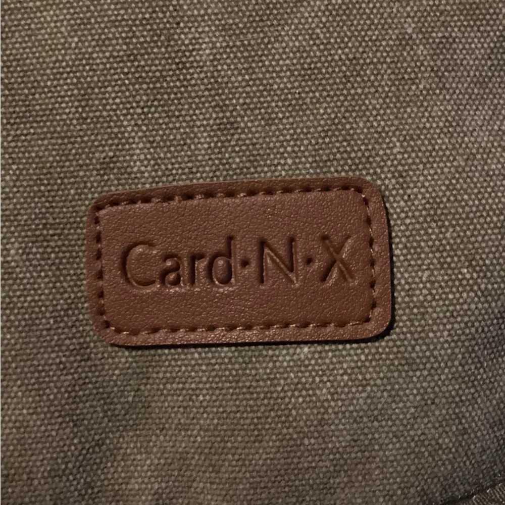 Card N X Men's Olive Crossbody Bag